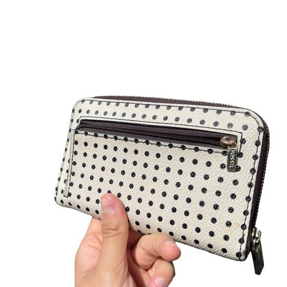 Fossil Polka dot wallet - Picture 1 of 8